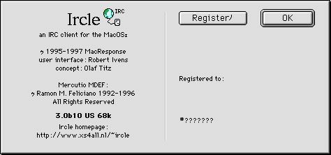 ircle3.0b�̃^�C�g���ł�