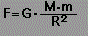 F=G・M・m/R^2