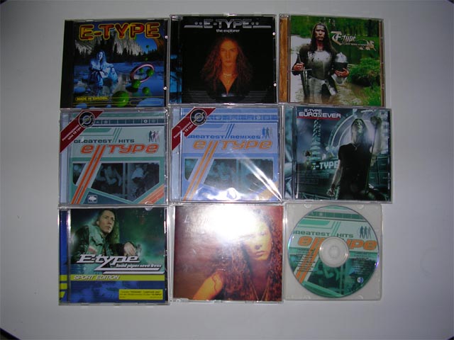 E-TYPE CDs
