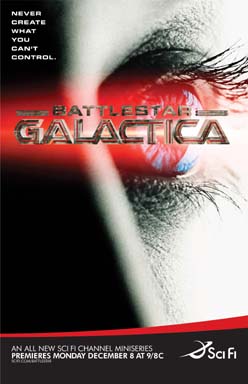 Galactica mini series poster